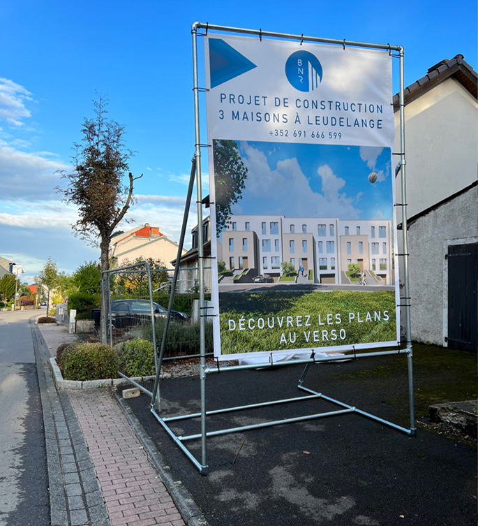 Impression bâche publicitaire
